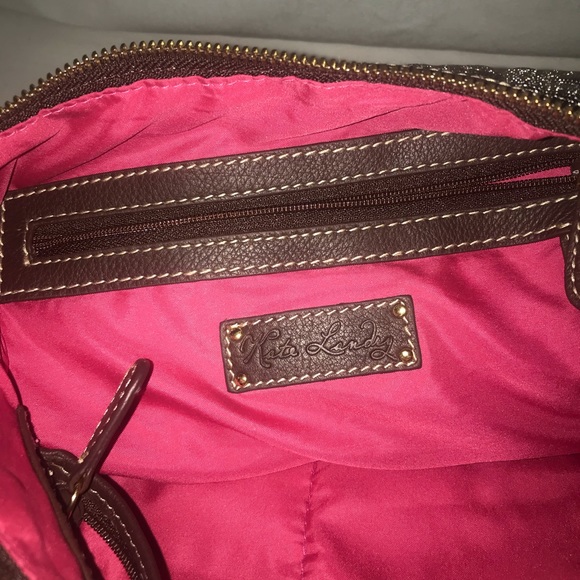 Kate Landry metallic hobo bag - Picture 2 of 2